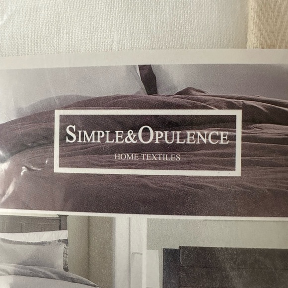 NWT Simple Opulence Twin Sheet Set 100% Linen - Picture 7 of 16